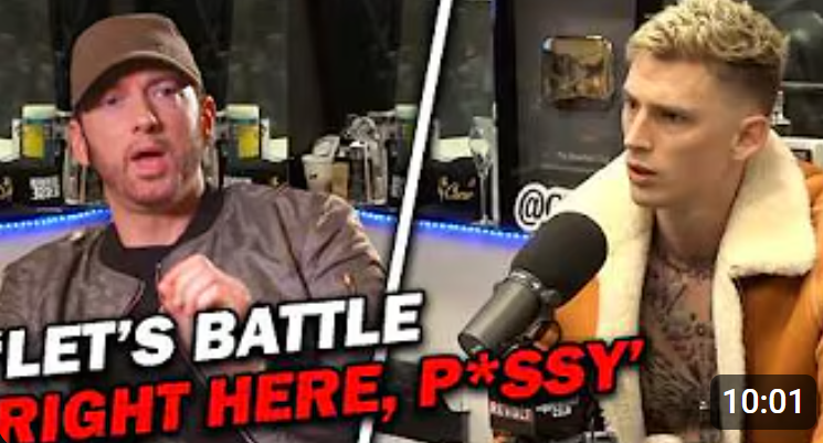 MGK FIRES SHOTS at Eminem: "Rap God, My Ass! (VIDEO)