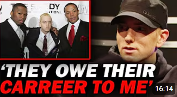 Eminem Talks About His Relation with 50 Cent and Dr. Dre (VIDEO)