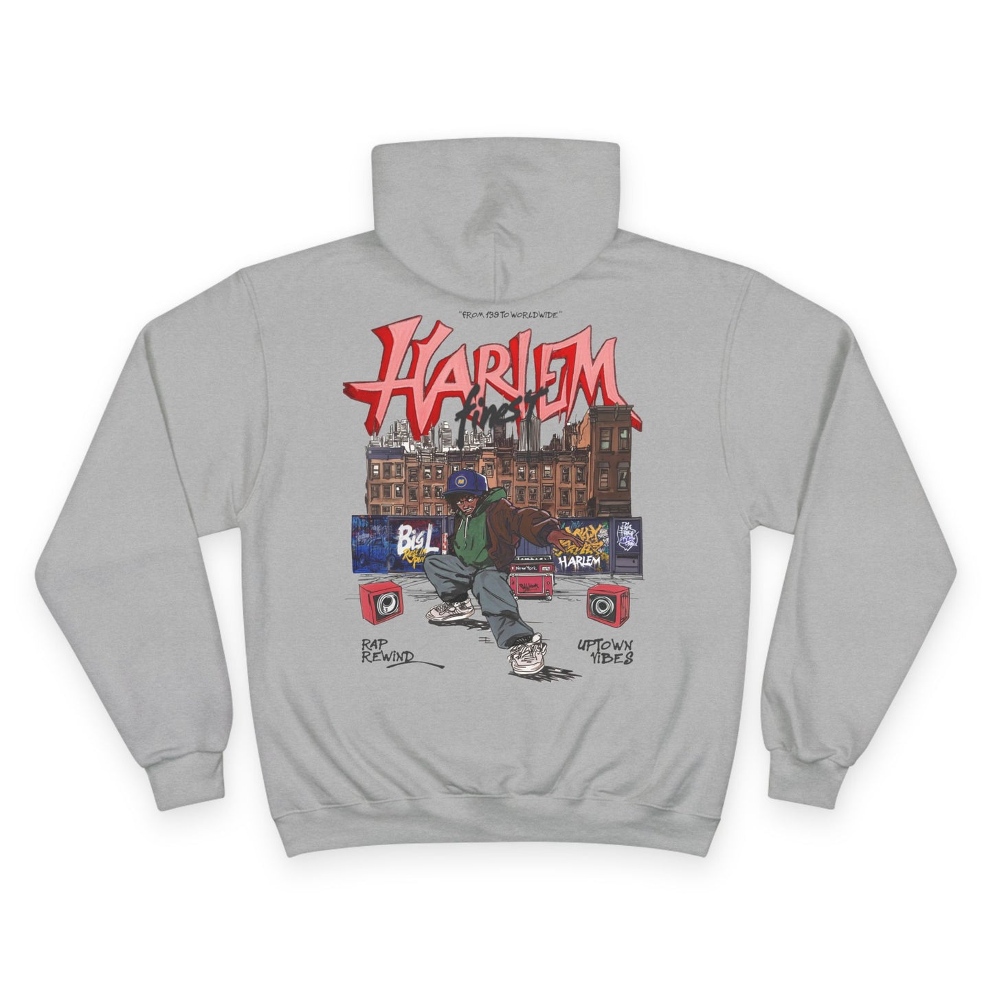 Harlem Rap Rewind x Champion Hoodie