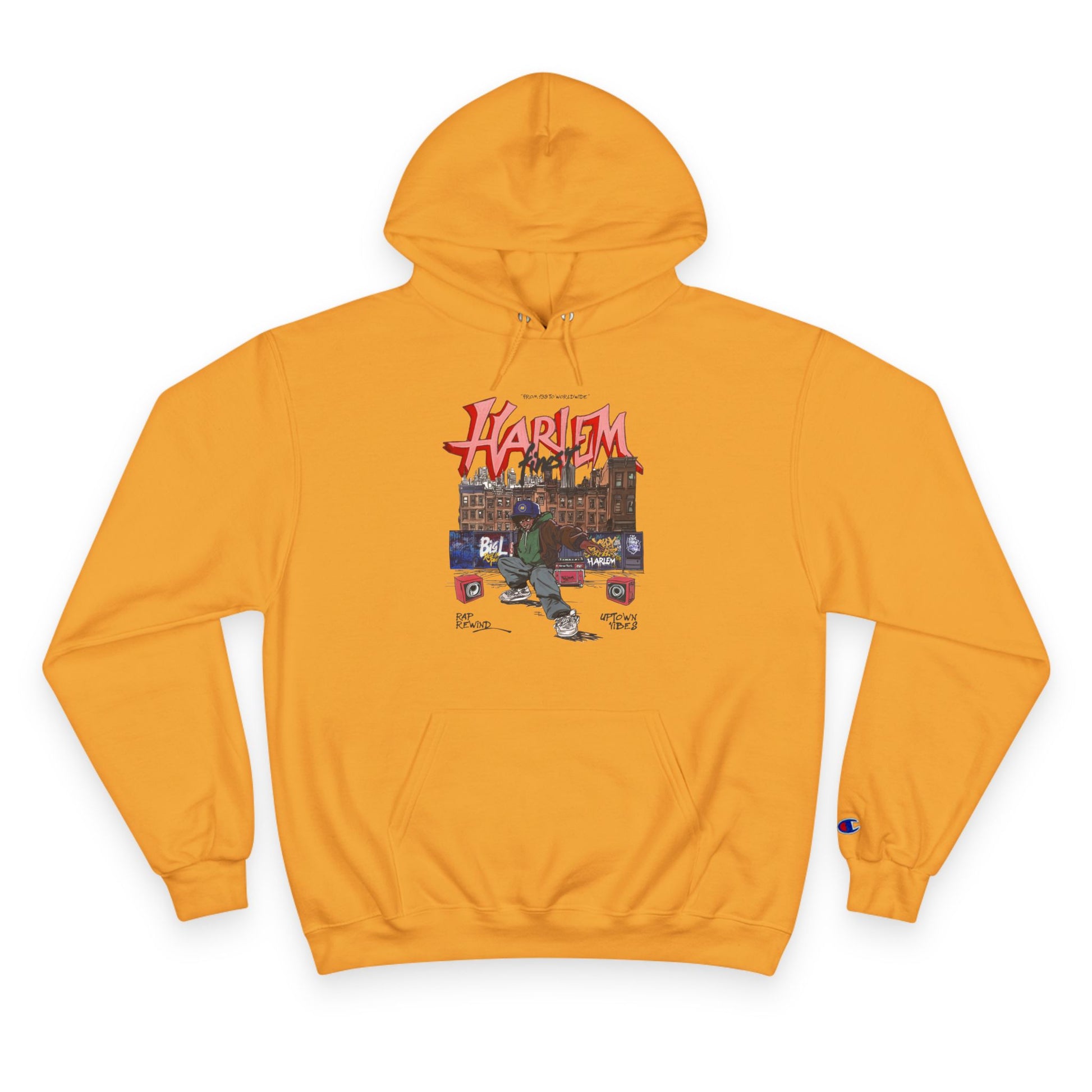 Yellow Harlem Hoodies