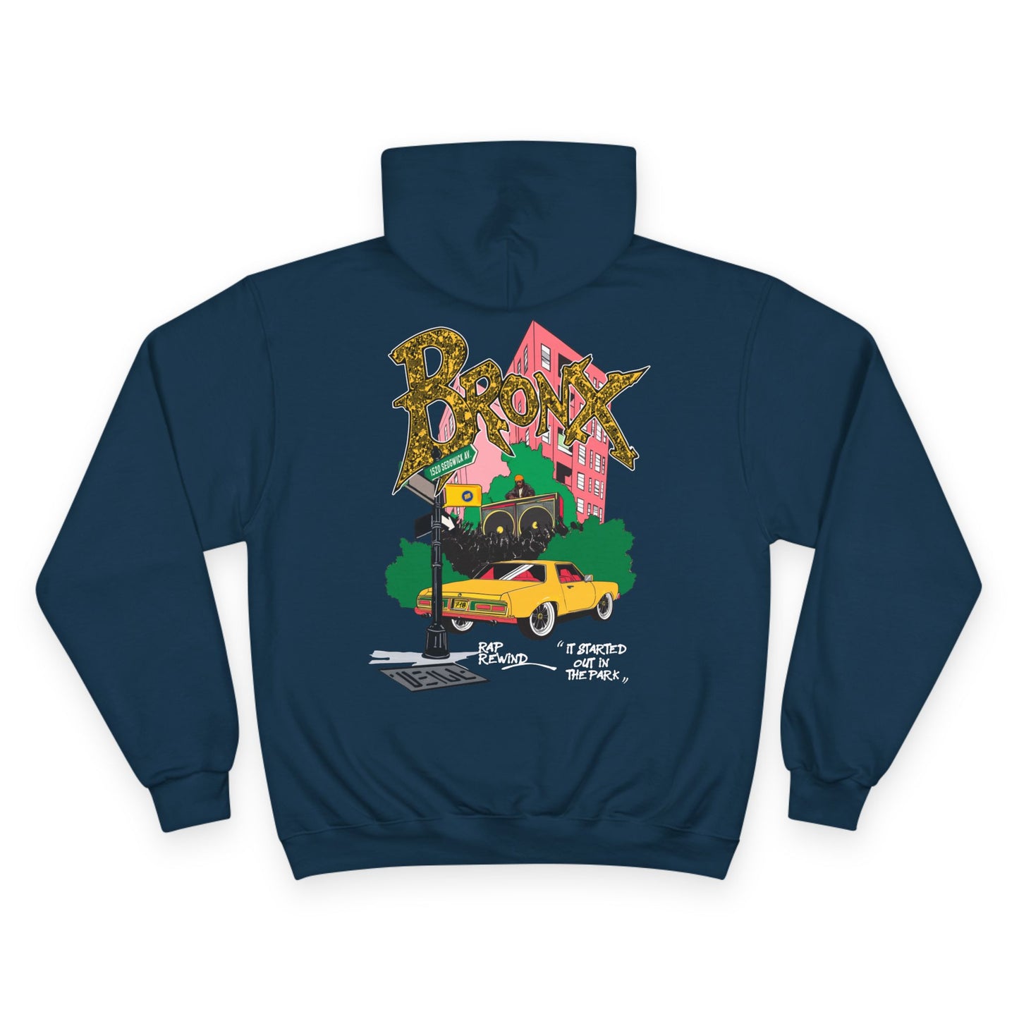 The Bronx Rap Rewind x Champion Hoodie