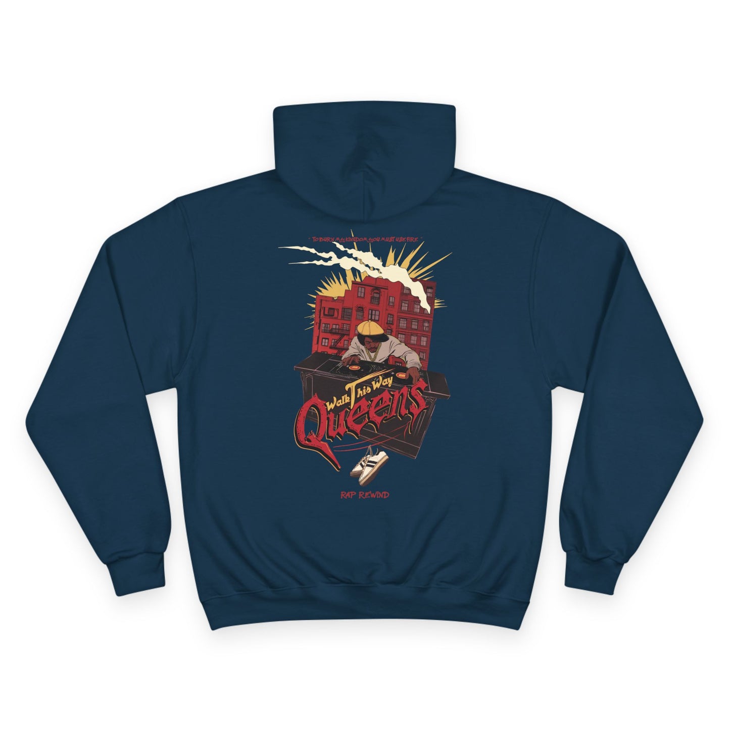 Queens Rap Rewind x Champion Hoodie