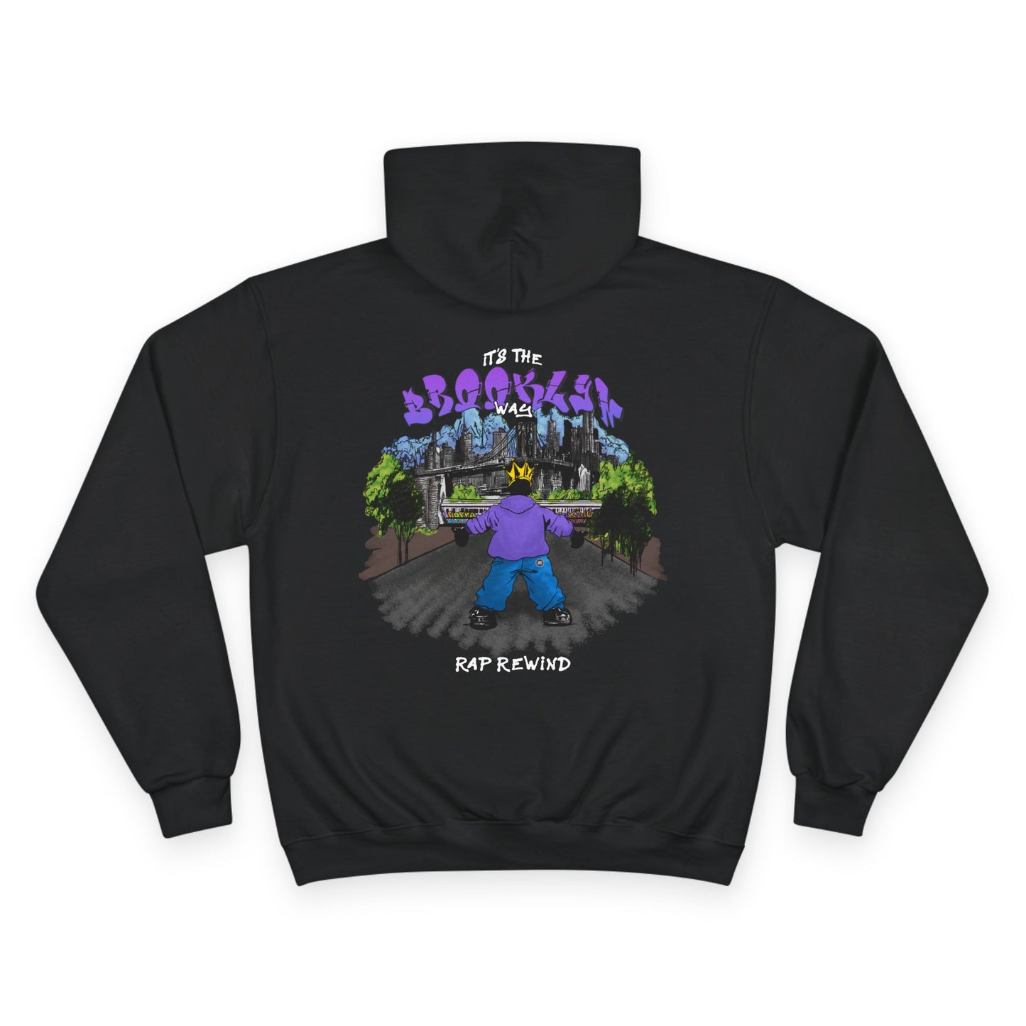 Brooklyn Rap Rewind x Champion Hoodie