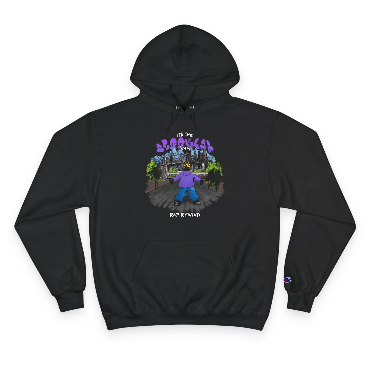 Brooklyn Rap Rewind x Champion Hoodie