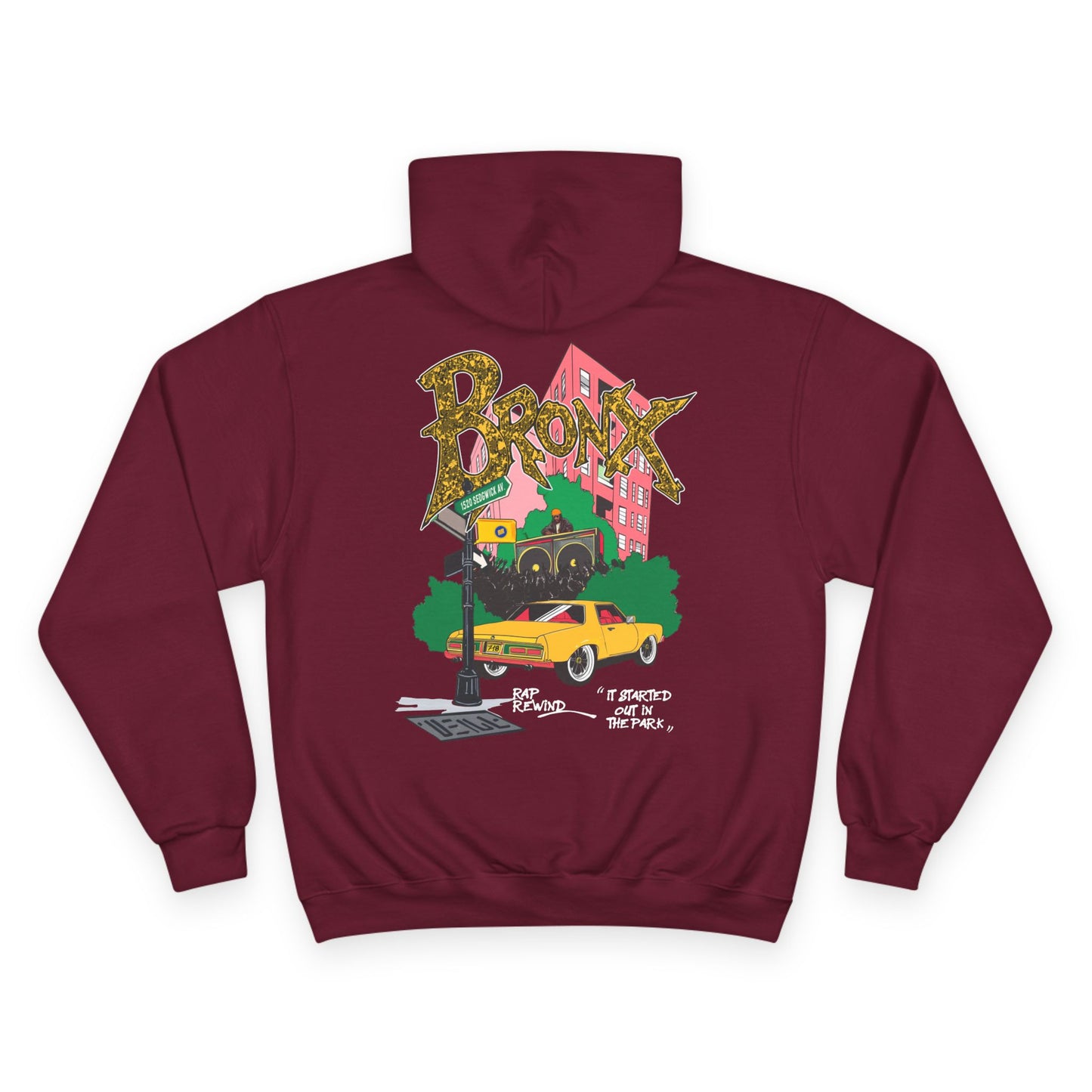 The Bronx Rap Rewind x Champion Hoodie