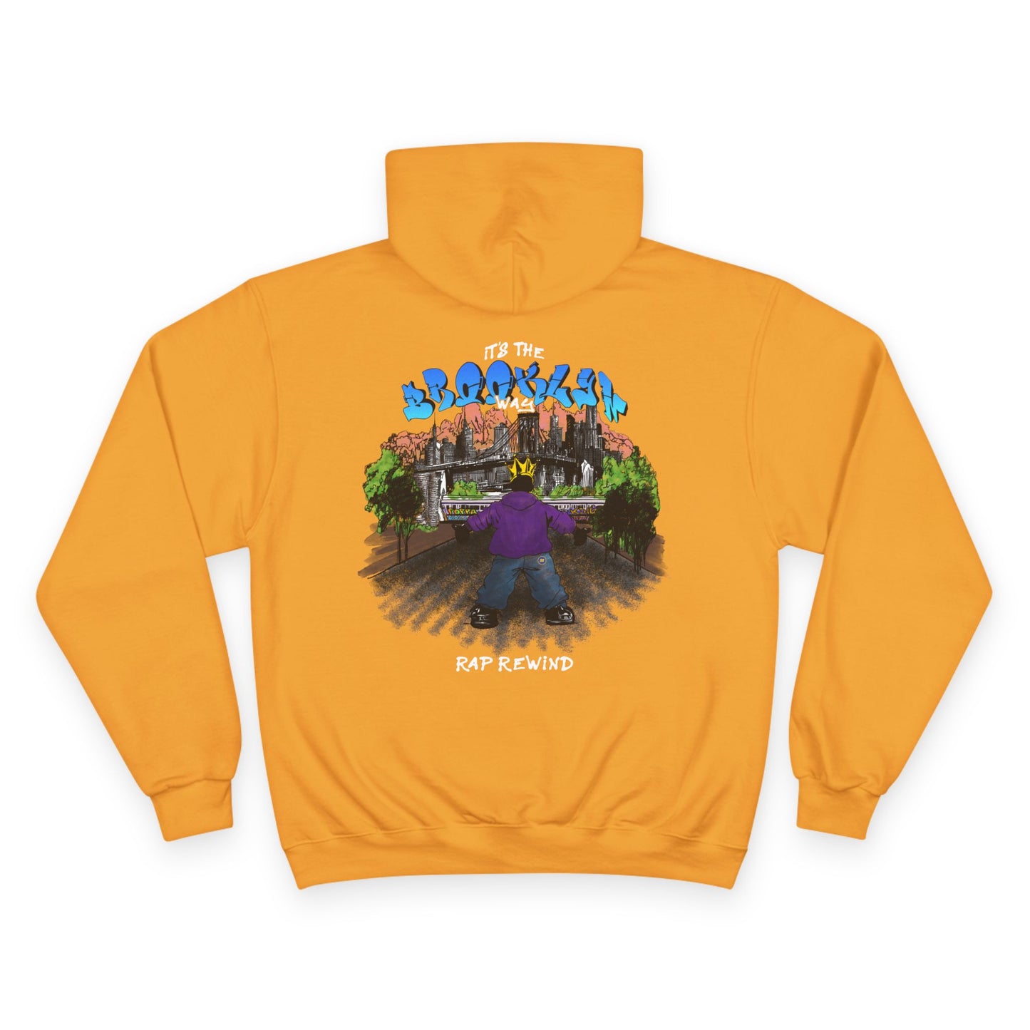 Brooklyn Rap Rewind x Champion Hoodie
