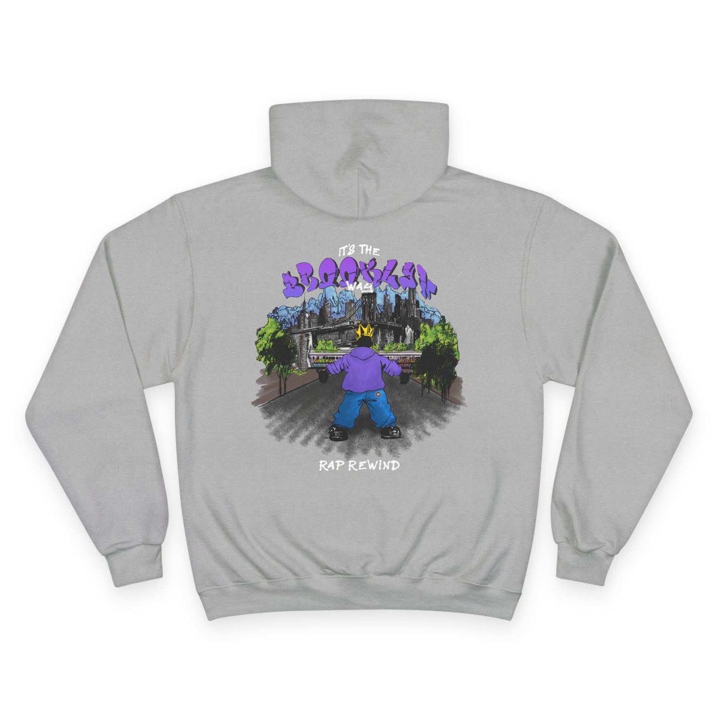 Brooklyn Rap Rewind x Champion Hoodie