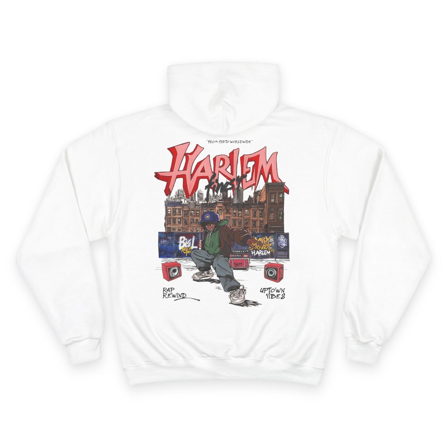 Harlem Rap Rewind x Champion Hoodie