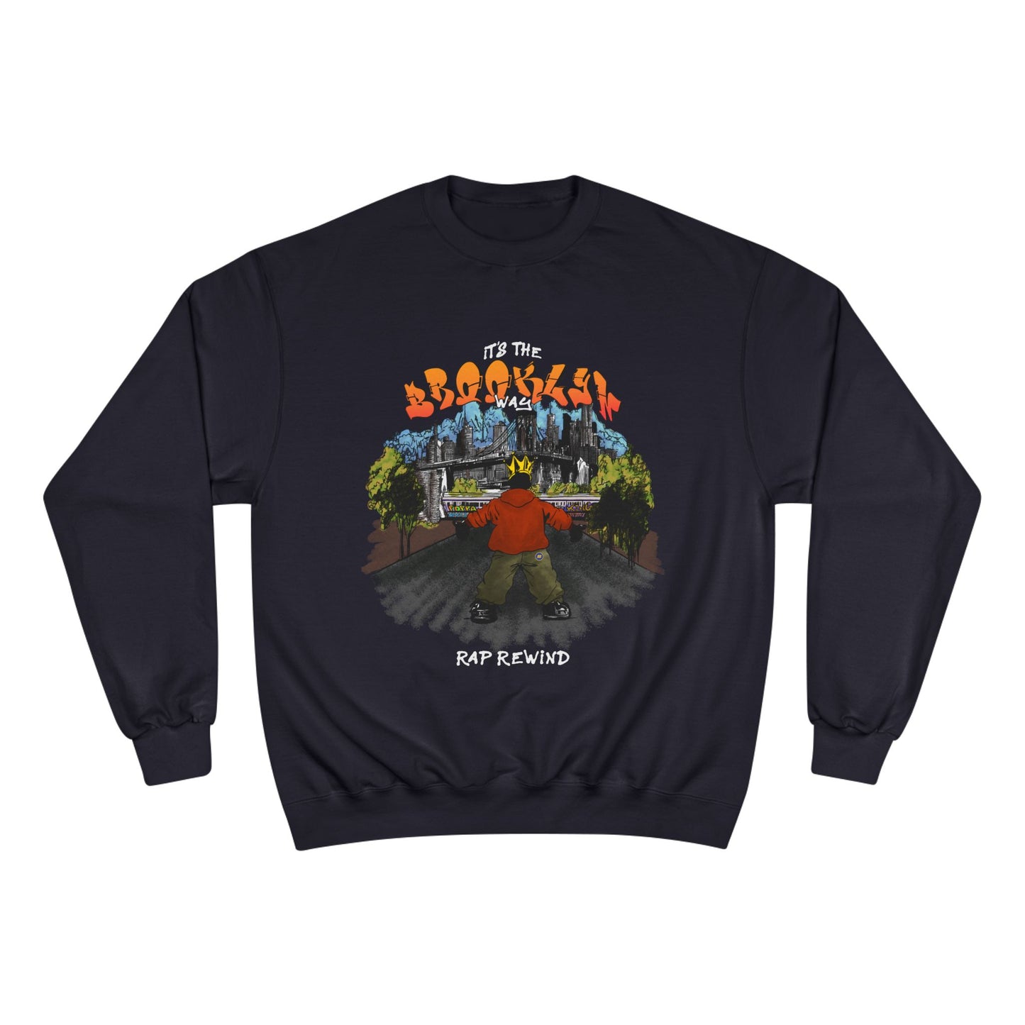 Brooklyn Rap Rewind x Champion Sweatshirt