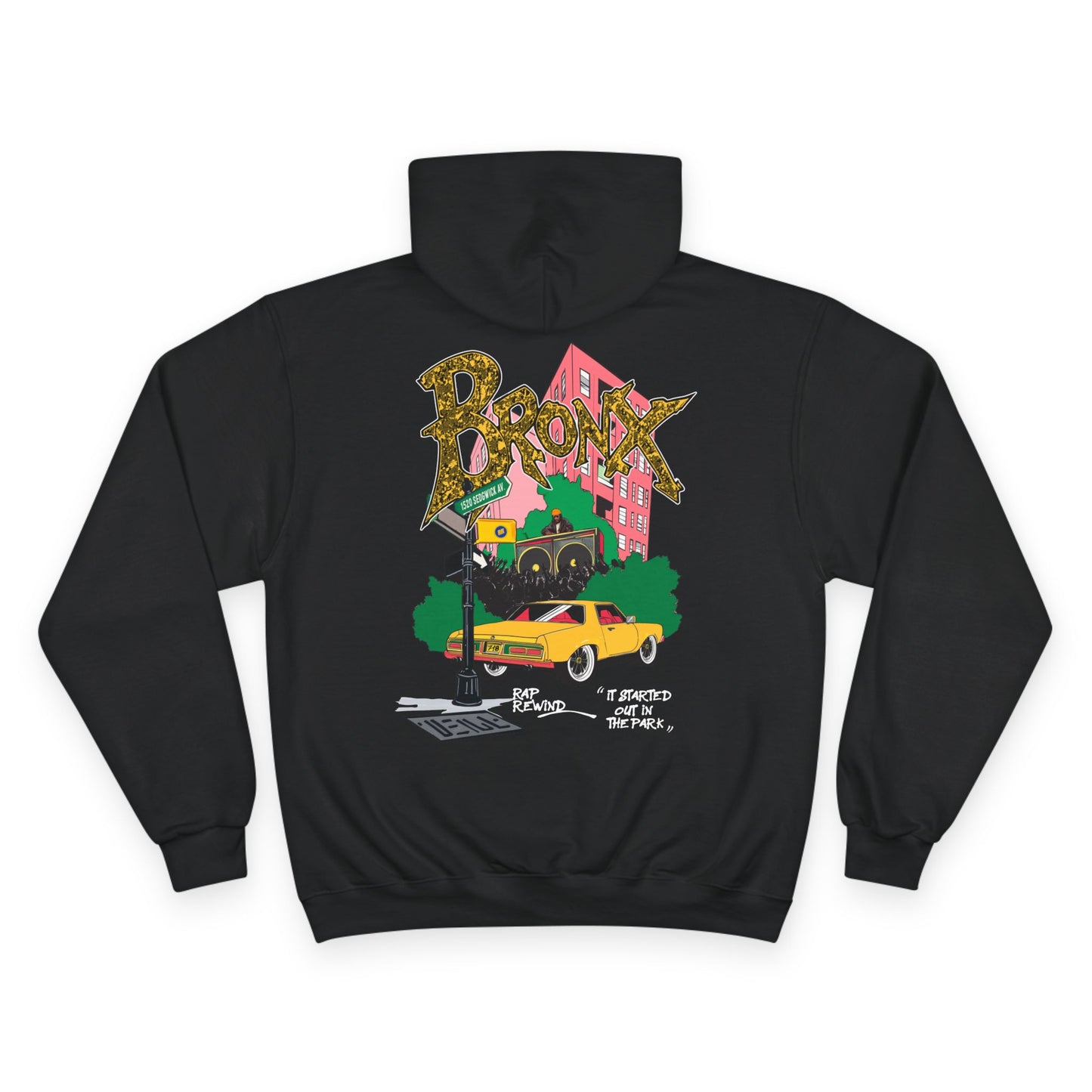 The Bronx Rap Rewind x Champion Hoodie