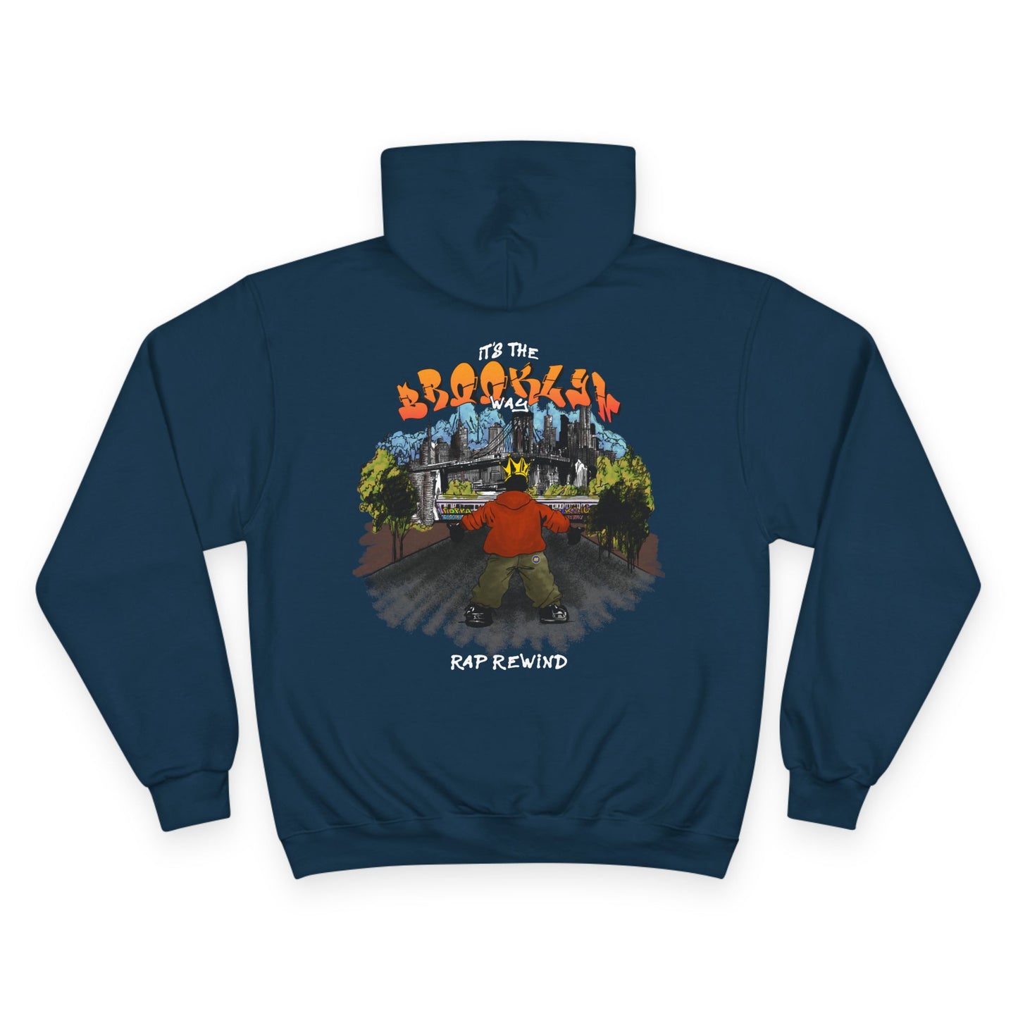 Brooklyn Rap Rewind x Champion Hoodie