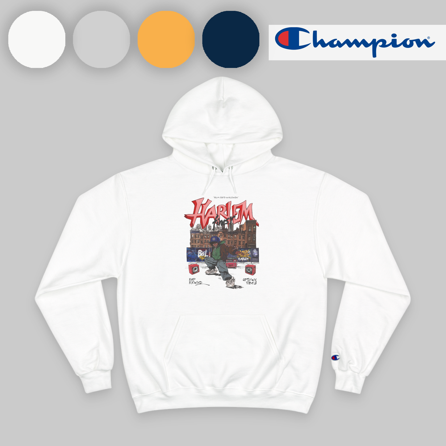 Limited edition graphic tee with underground rapper artwork