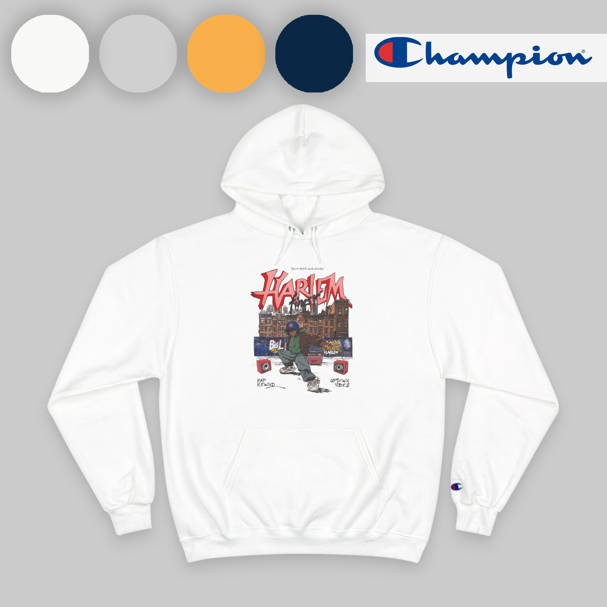 Limited edition graphic tee with underground rapper artwork