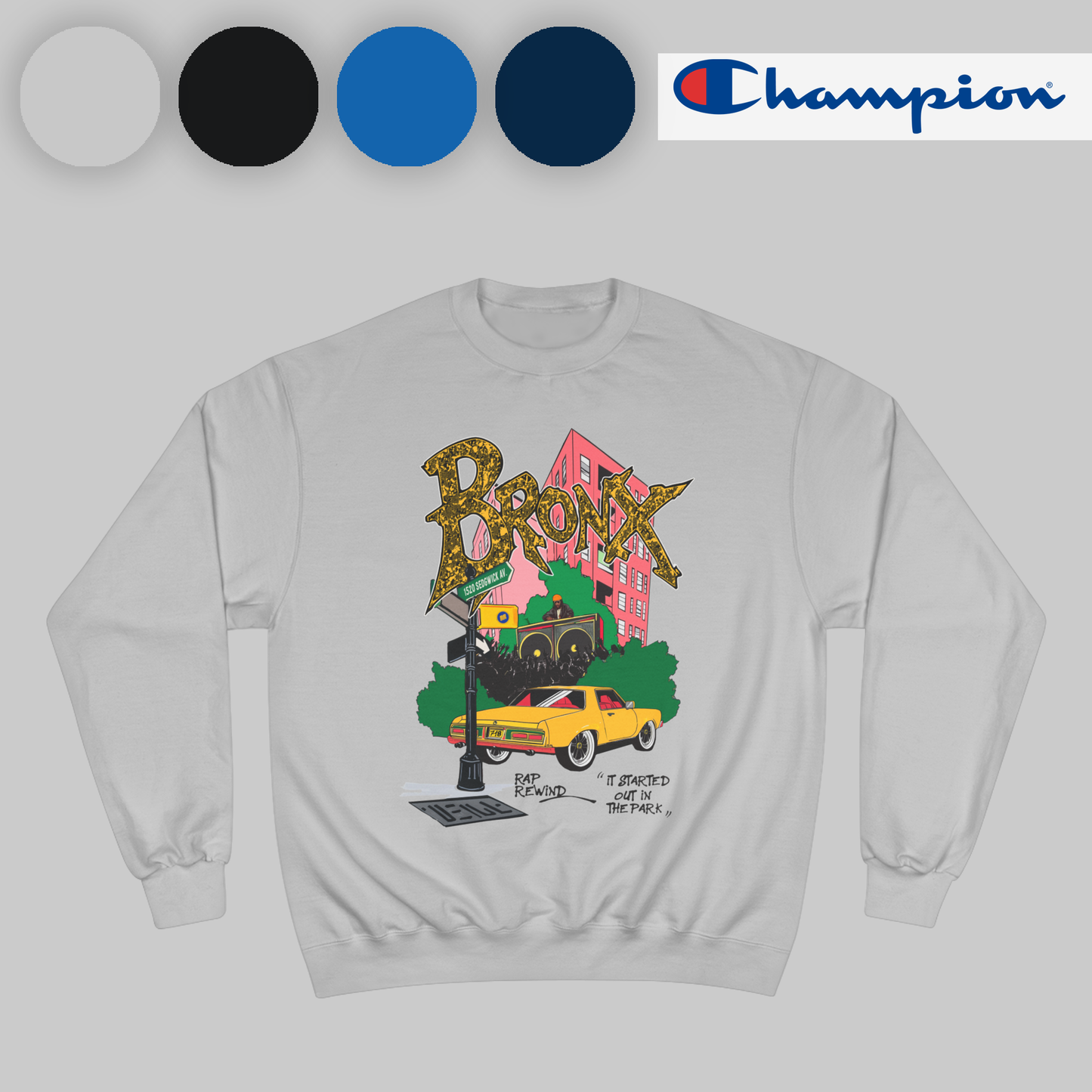 The Bronx Rap Rewind x Champion Sweatshirt