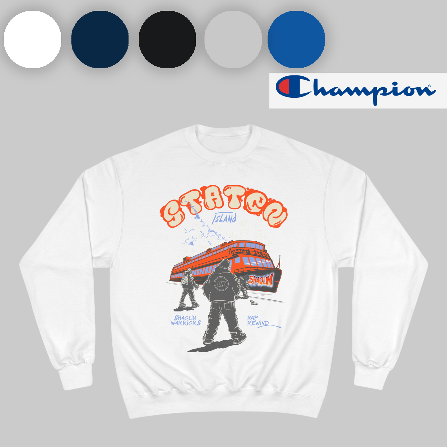 Staten Island Rap Rewind x Champion Sweatshirt