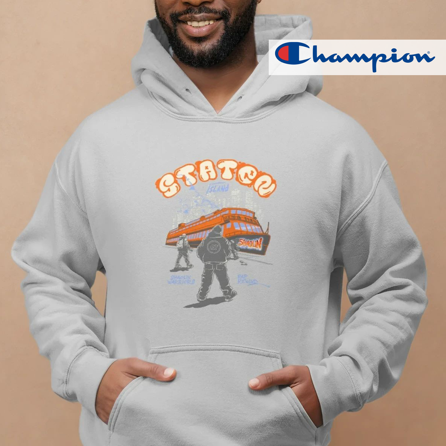 Staten Island Rap Rewind x Champion Hoodie