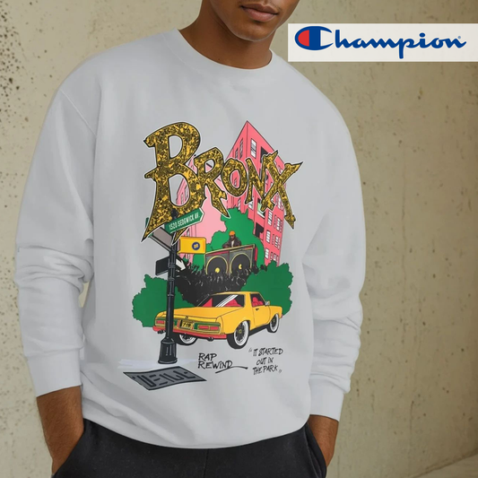 The Bronx Rap Rewind x Champion Sweatshirt