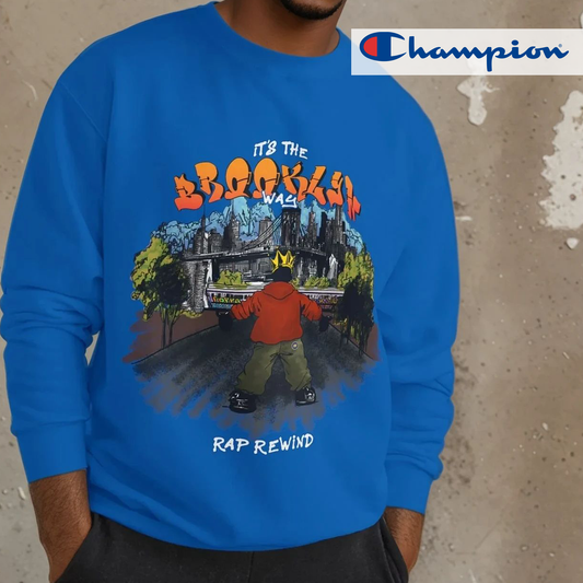 Brooklyn Rap Rewind x Champion Sweatshirt