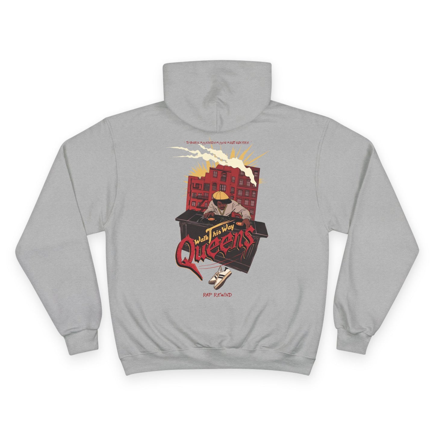 Queens Rap Rewind x Champion Hoodie