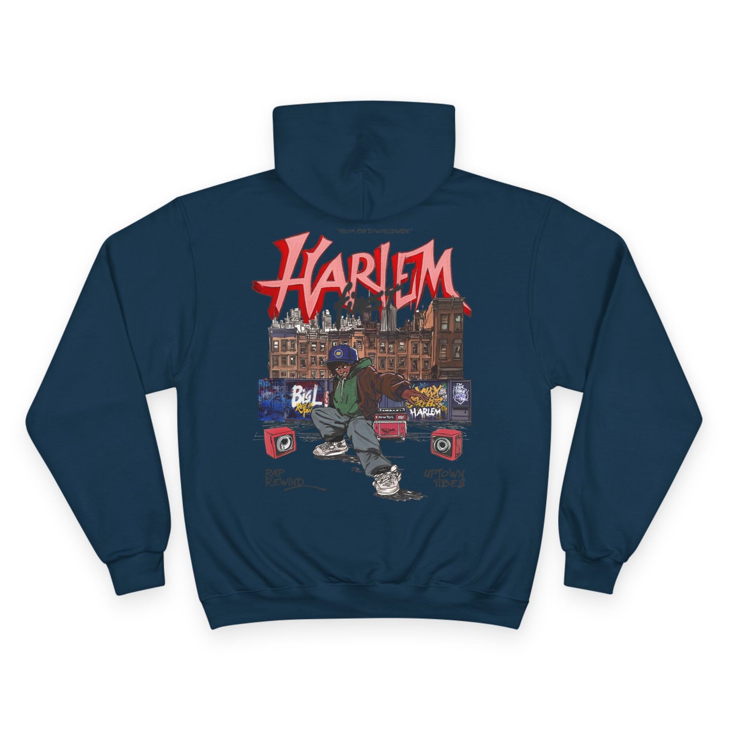 Harlem Rap Rewind x Champion Hoodie