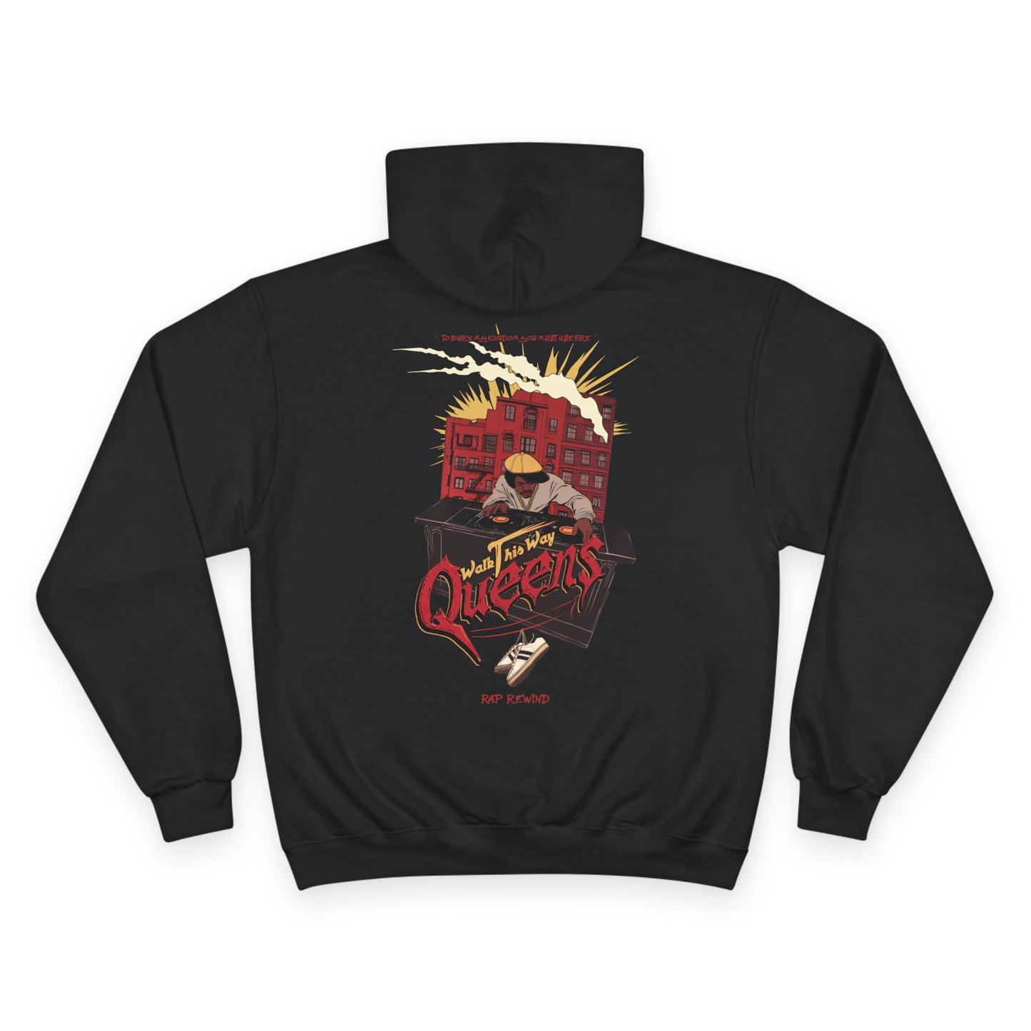 Queens Rap Rewind x Champion Hoodie
