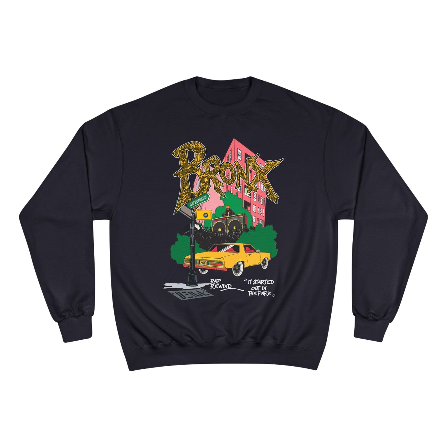 The Bronx Rap Rewind x Champion Sweatshirt