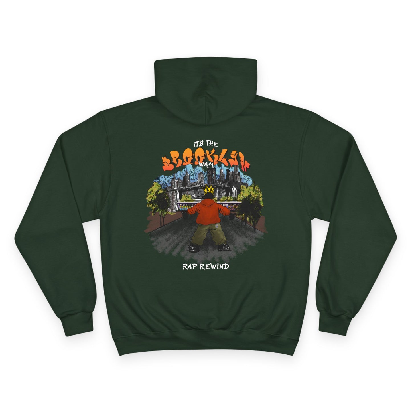 Brooklyn Rap Rewind x Champion Hoodie