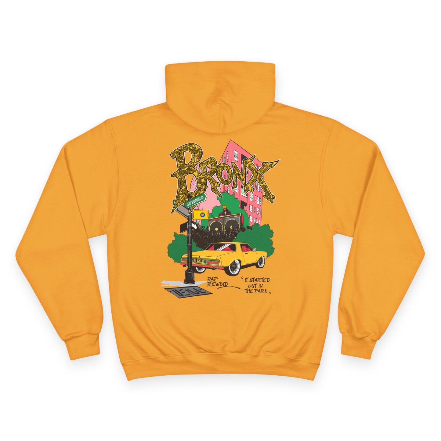 The Bronx Rap Rewind x Champion Hoodie