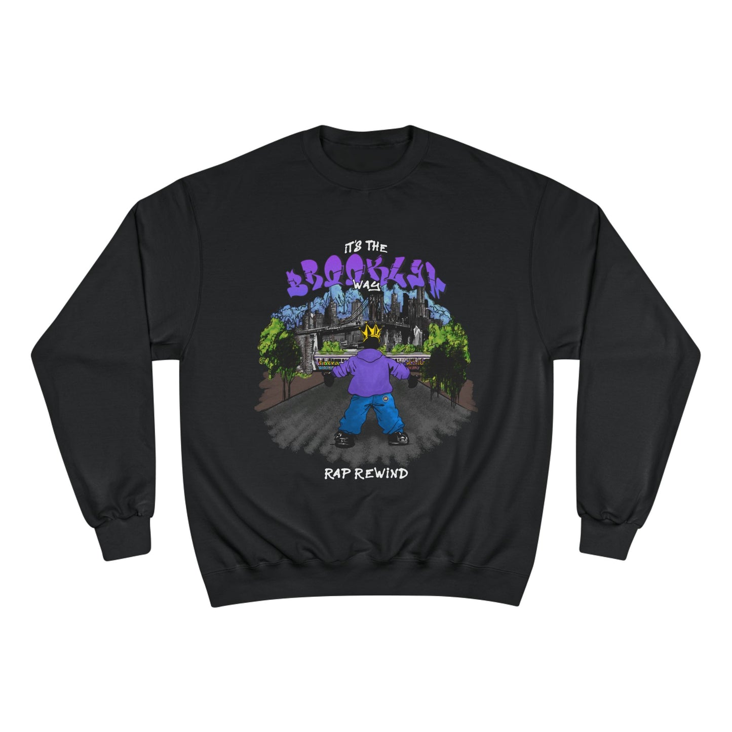 Brooklyn Rap Rewind x Champion Sweatshirt