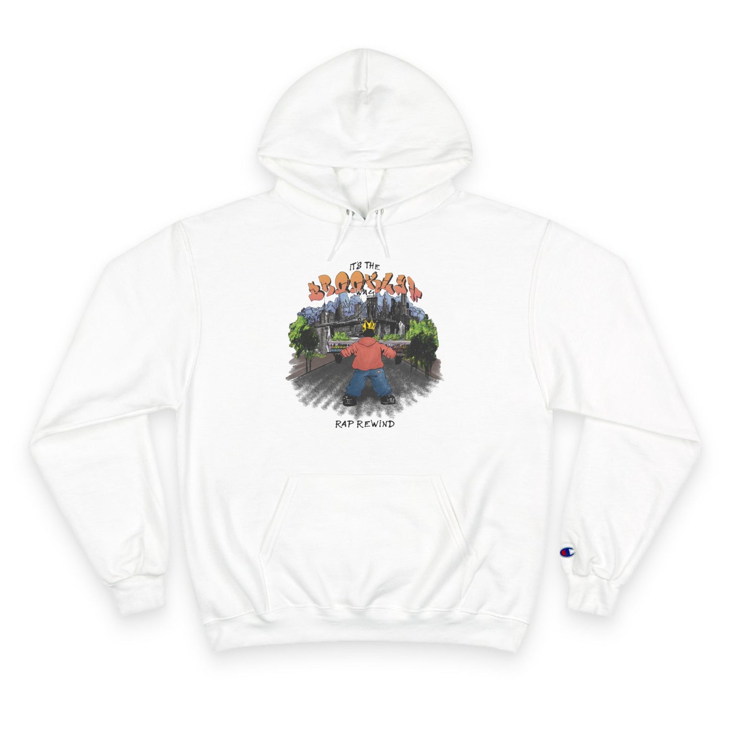 Brooklyn Rap Rewind x Champion Hoodie