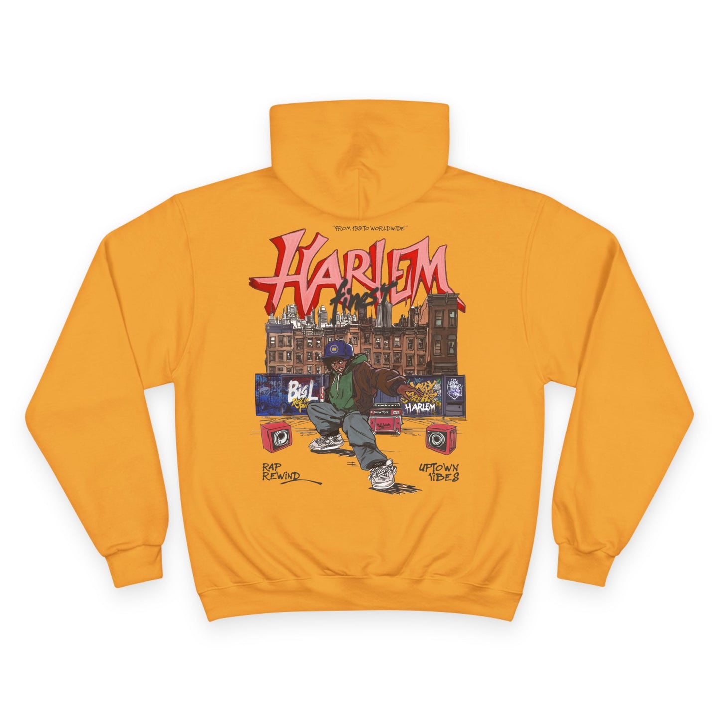 Harlem Rap Rewind x Champion Hoodie