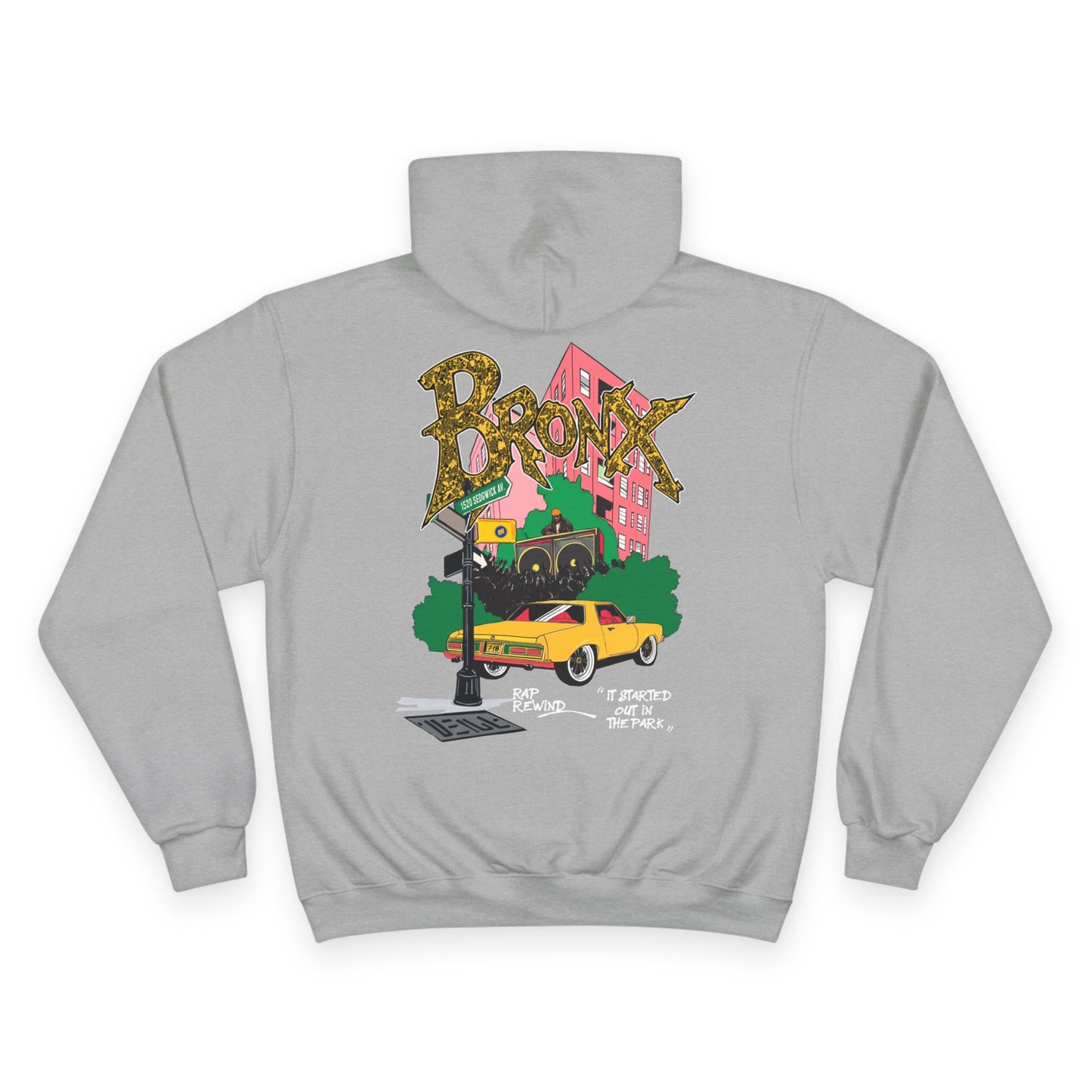 The Bronx Rap Rewind x Champion Hoodie