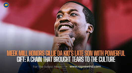 Meek Mill Honors Gillie Da Kid’s Late Son YNG Cheese With Heartfelt Gift: A Chain That Speaks Louder Than Words