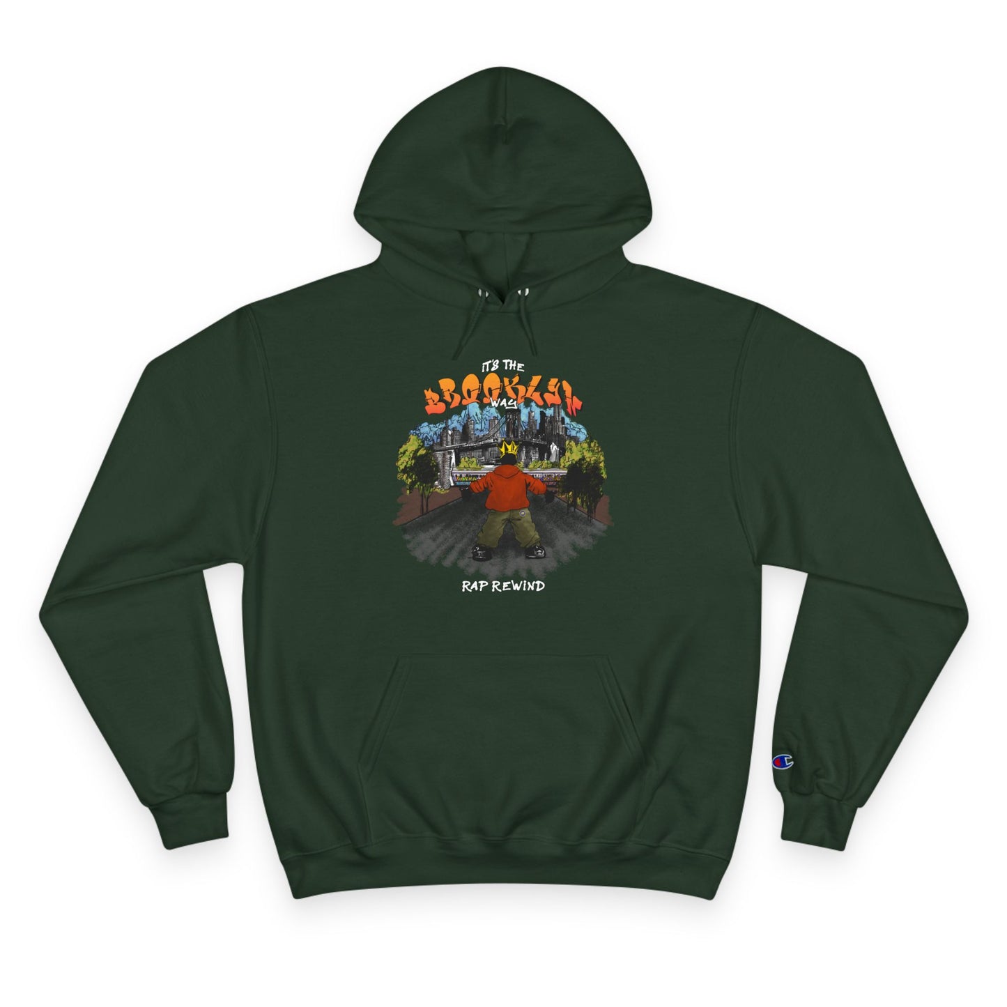 Brooklyn Rap Rewind x Champion Hoodie
