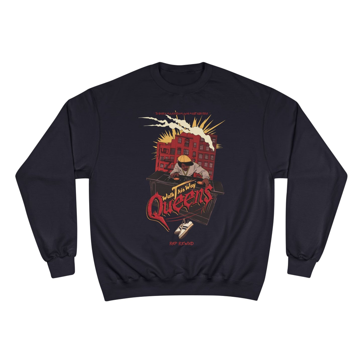 Queens Rap Rewind x Champion Sweatshirt