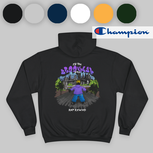 Brooklyn Rap Rewind x Champion Hoodie