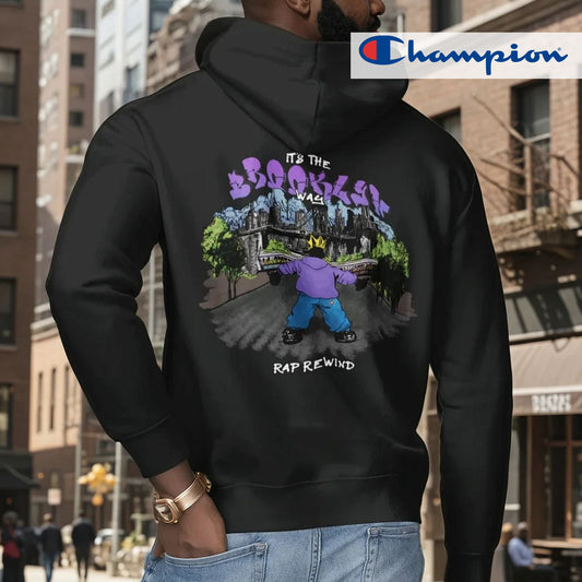 Brooklyn Rap Rewind x Champion Hoodie