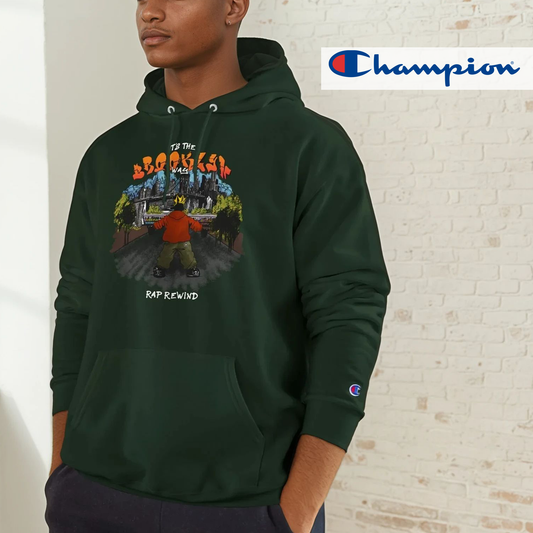 Brooklyn Rap Rewind x Champion Hoodie