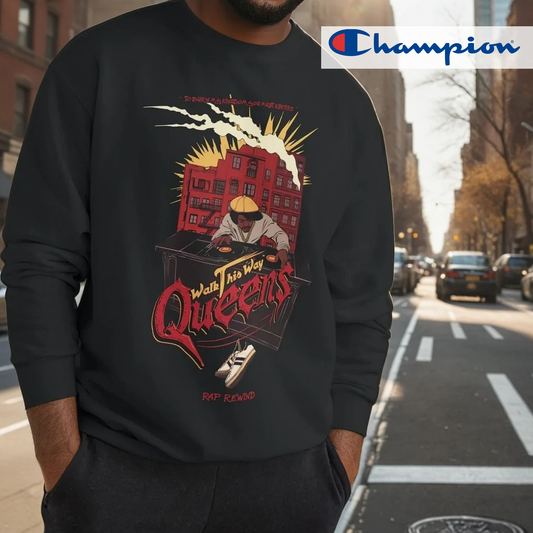 Queens Rap Rewind x Champion Sweatshirt