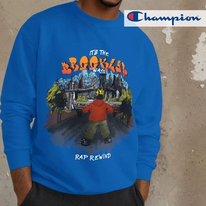 Brooklyn Rap Rewind x Champion Sweatshirt