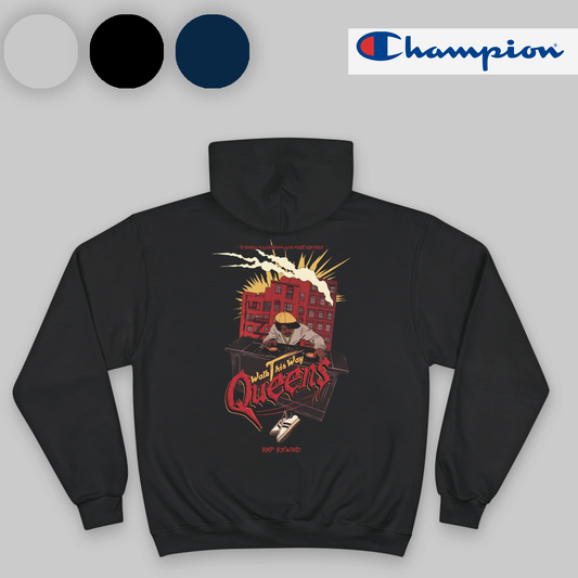 Queens Rap Rewind x Champion Hoodie