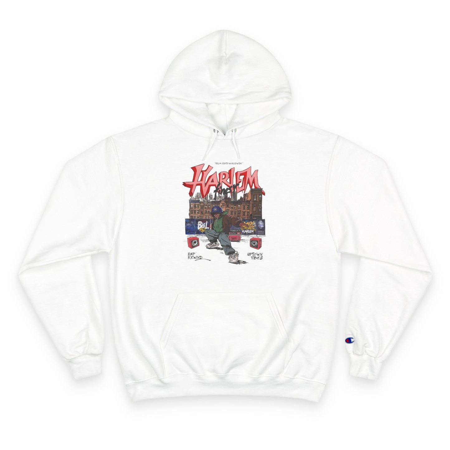 Harlem Rap Rewind x Champion Hoodie