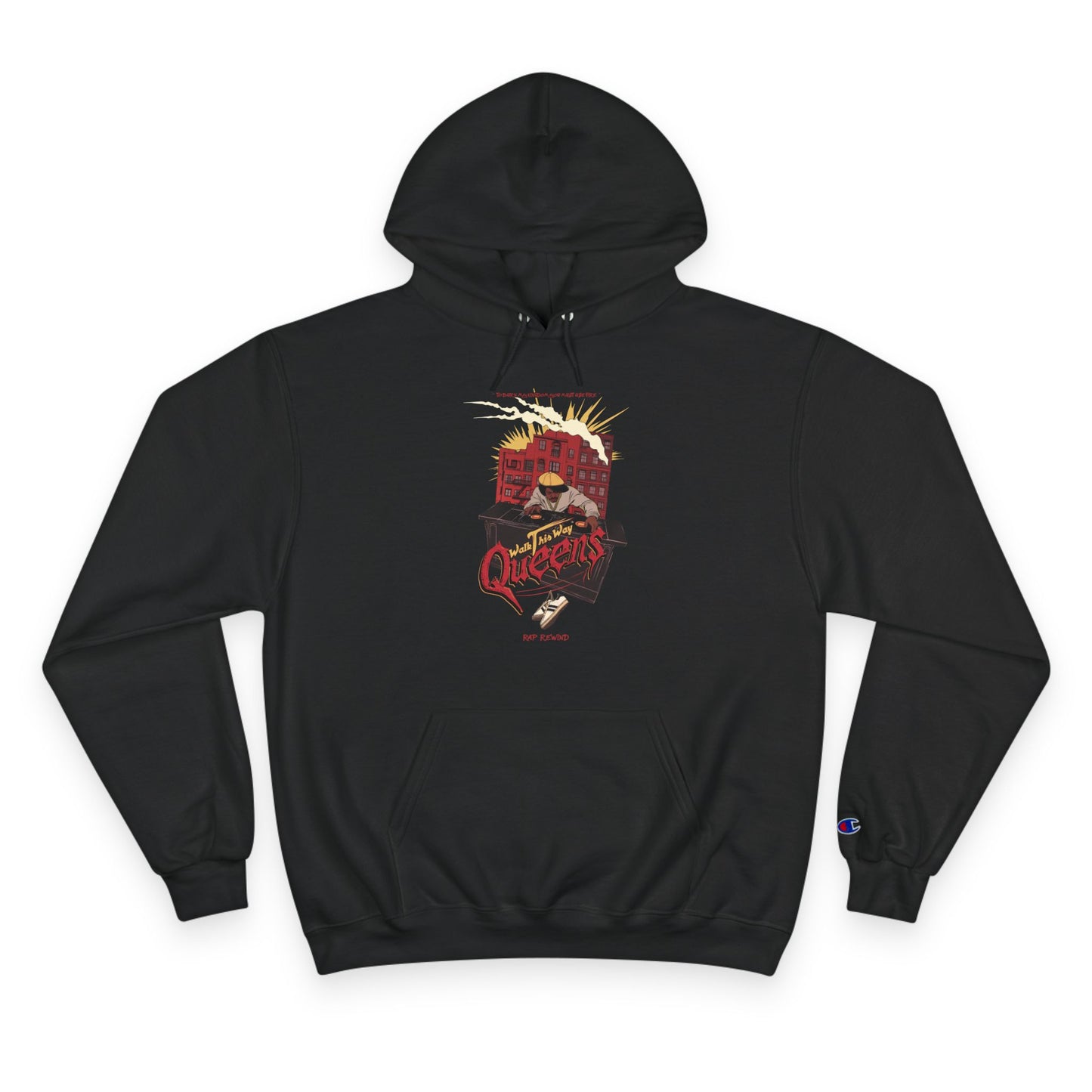 Queens Rap Rewind x Champion Hoodie